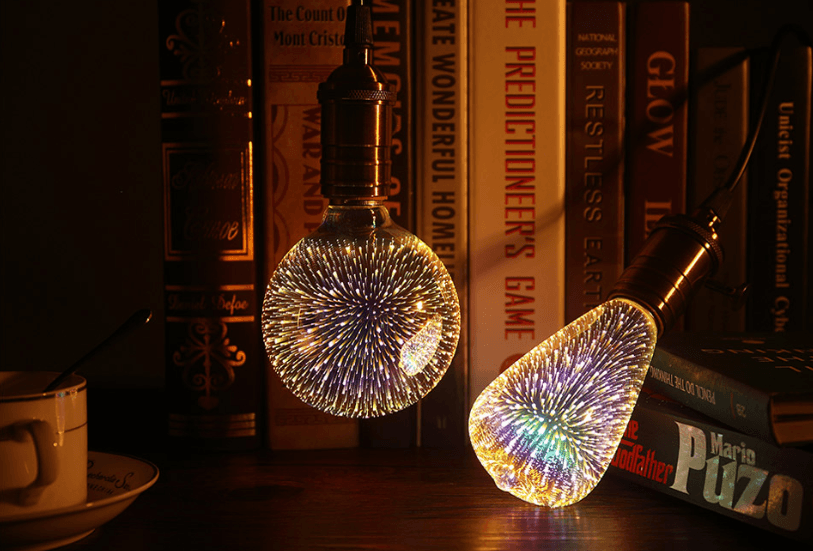 3D effect decoratie LED lampen - ster - lamp - sweet home 3d - LED - Lariwo
