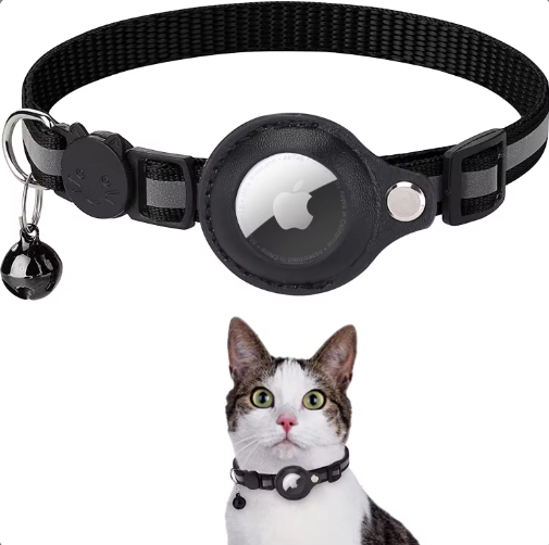 Lariwo katten halsband zwart