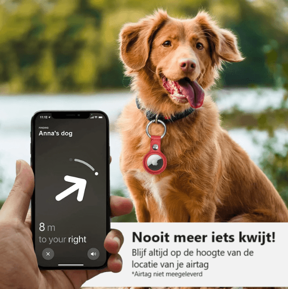 Apple airtag sleutelhanger - set van 4 - Lariwo