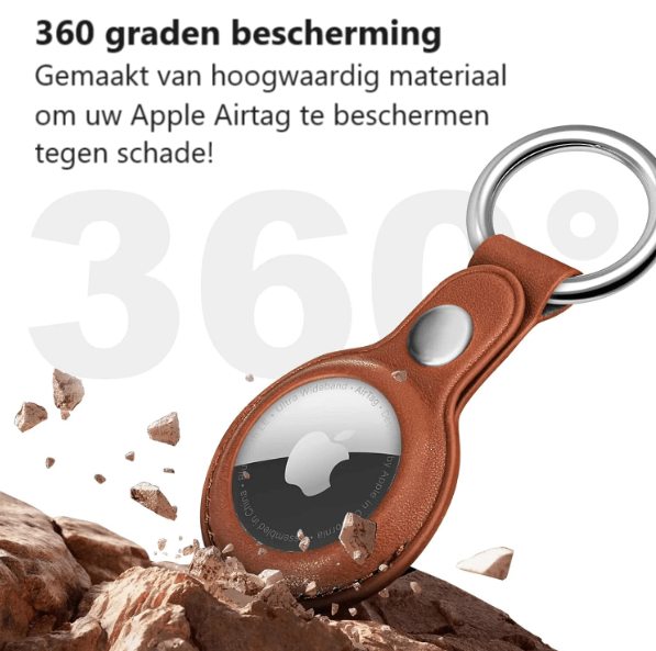 Apple airtag sleutelhanger - set van 4 - Lariwo