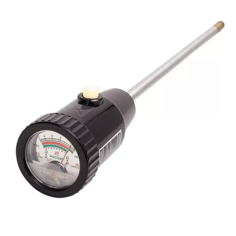 Professionele pH/Vochtmeter Grond (lange sonde) - Lariwo