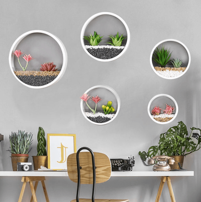 Creëer een groene oase in huis met deze decoratieve en praktische plantenhouder.