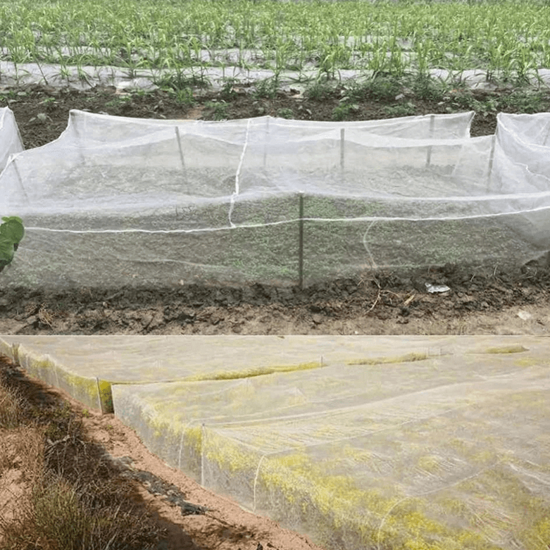 anti insecten net is ook geschikt voor grote stukken