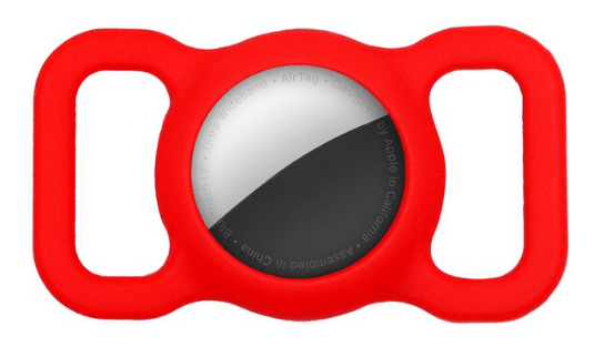 apple airtag houder rood
