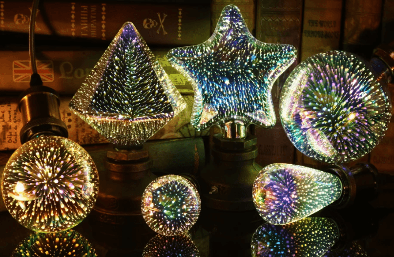 3D effect decoratie LED lampen - ster - lamp - sweet home 3d - LED - Lariwo