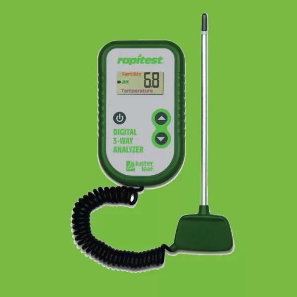 Grondmeter/Bodemtester (bemesting, pH, temp.) - Lariwo