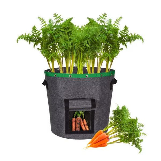 PlantGrowBag met Venster – Aardappel – Wortelen – Uien - Lariwo