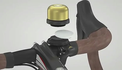 Fietsbel met Apple AirTag houder voor diefstalbeveiliging - Geschikt voor e-bikes van Gazelle, Batavus, en Stella - Anti-diefstal - Outdoor - Mountainbike