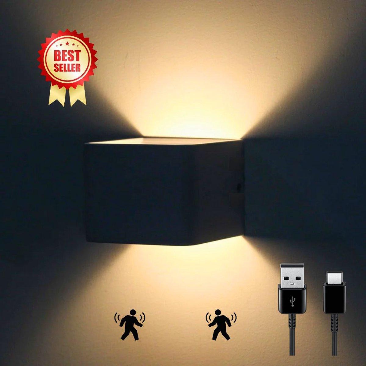 Simple Solutions Oplaadbare LED Muurlamp - Lariwo