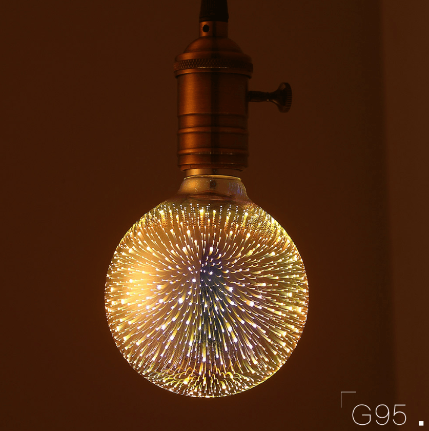 3D effect decoratie LED lampen - ster - lamp - sweet home 3d - LED - Lariwo