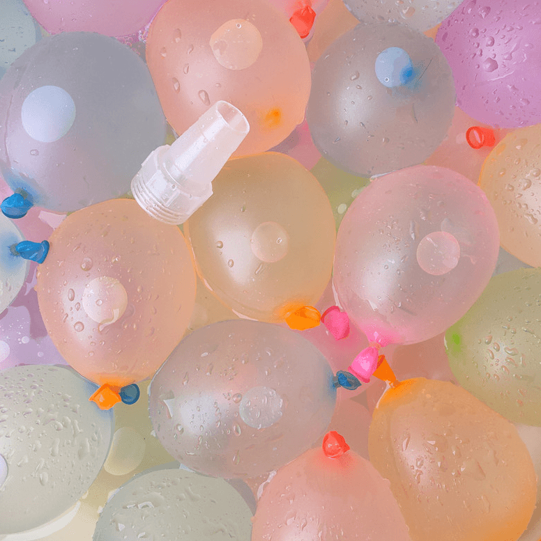 water ballonnen verschillende kleuren